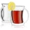 JoyJolt® Caleo Double Wall Coffee & Tea Glasses, 4ct.